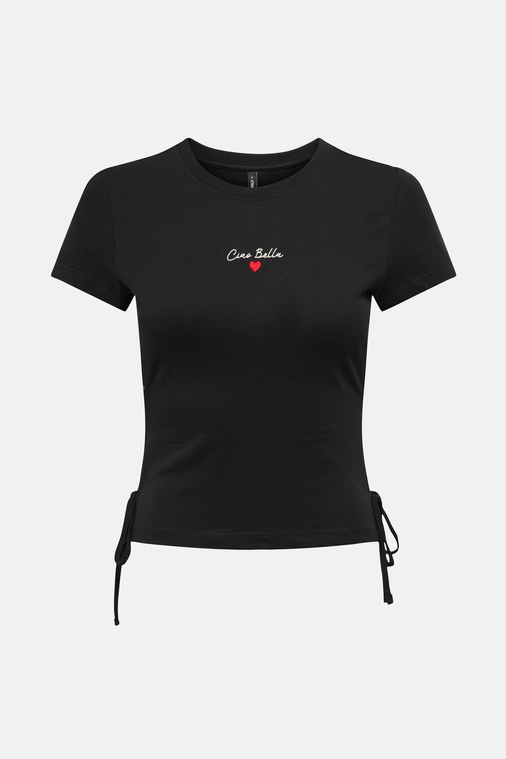 Top uni manches courtes Noir - ONLY®