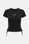 Top uni manches courtes Noir - ONLY®