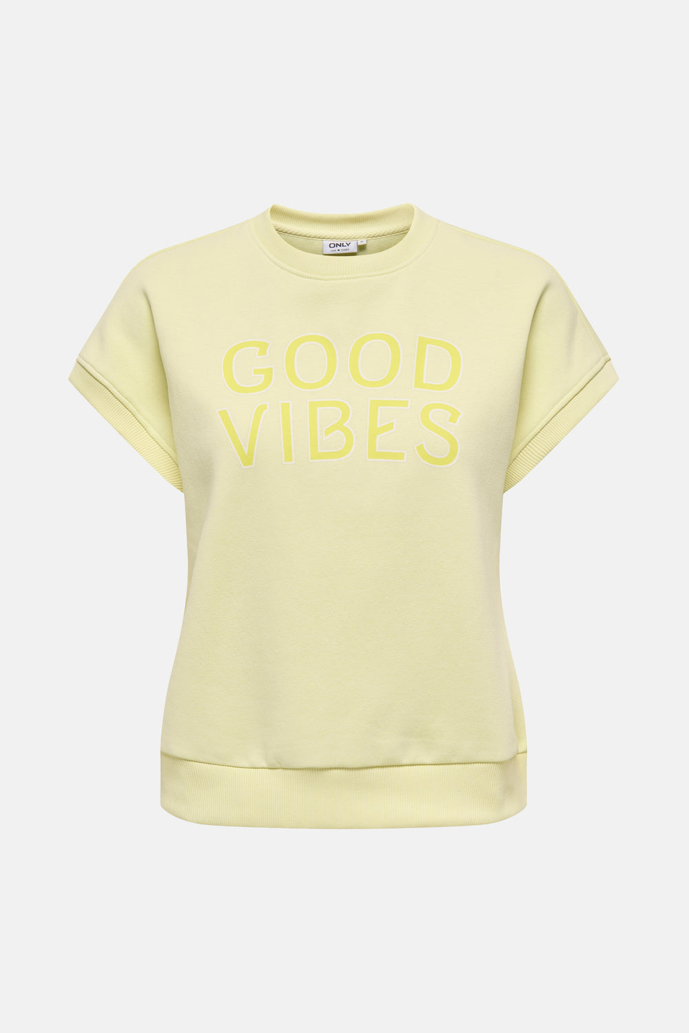 Sweat col rond Jaune - ONLY®