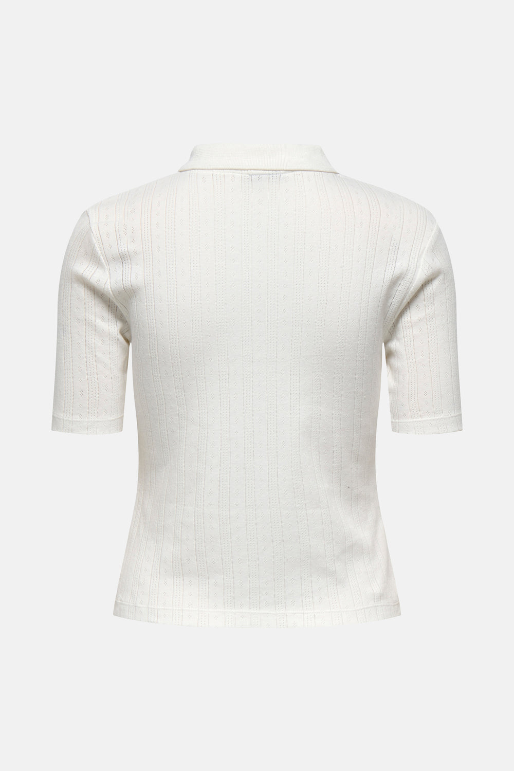 Dames tops polo korte mouw Blanc - JDY