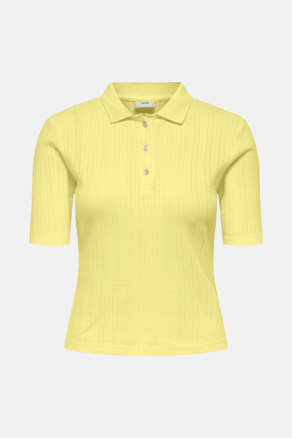 Dames tops polo korte mouw Jaune - JDY