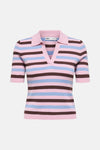 Dames tops polo korte mouw Roze - ONLY®