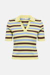 Dames tops polo korte mouw Jaune - ONLY®