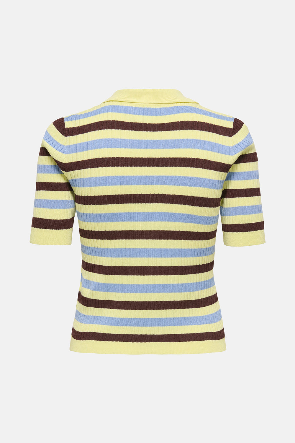 Dames tops polo korte mouw Jaune - ONLY®