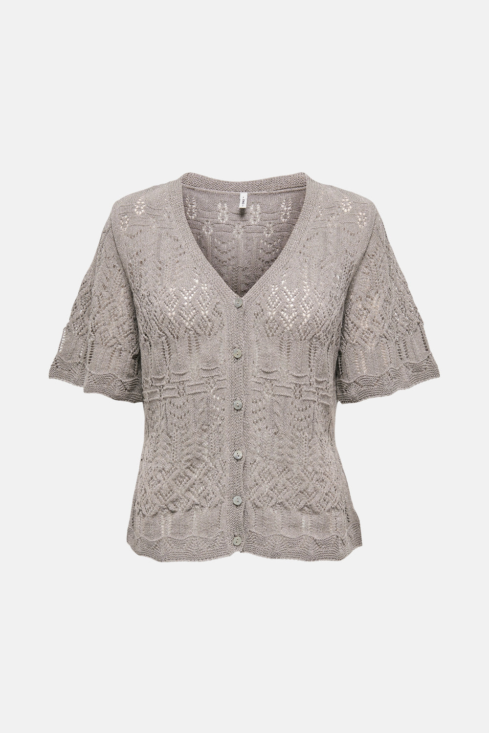 Top uni manches courtes Beige - ONLY®