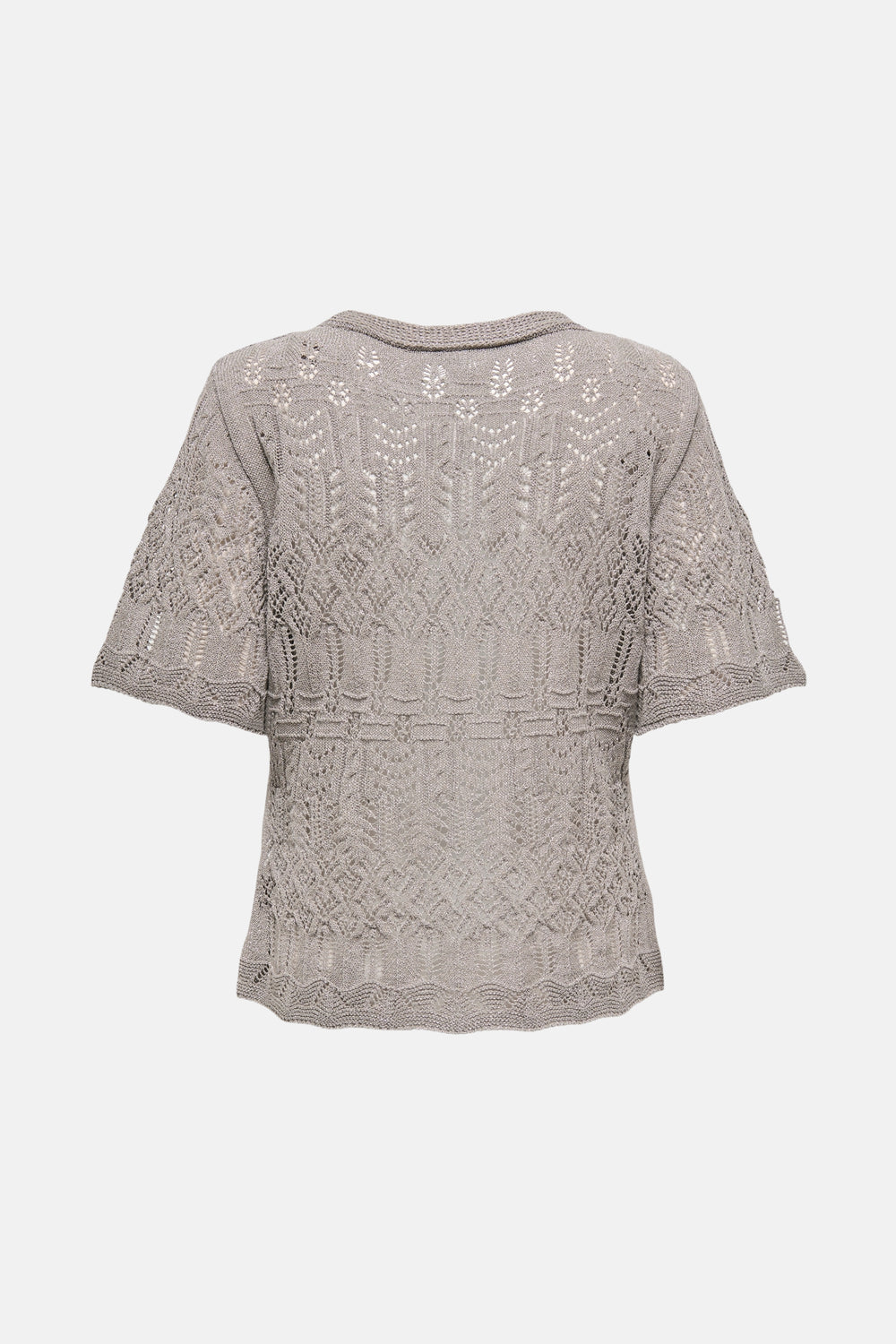 Top uni manches courtes Beige - ONLY®
