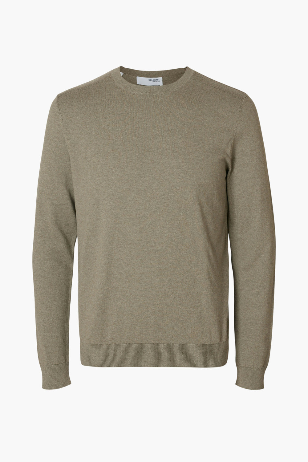 Pull col rond Vert - SELECTED