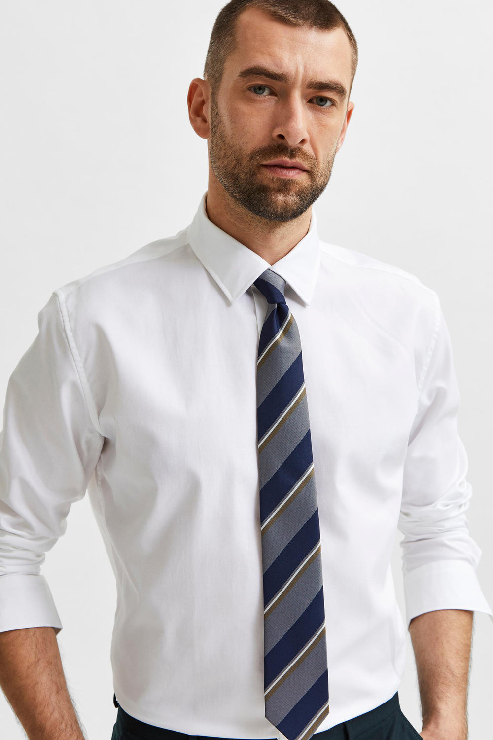 Chemise (manches longues) Blanc - SELECTED