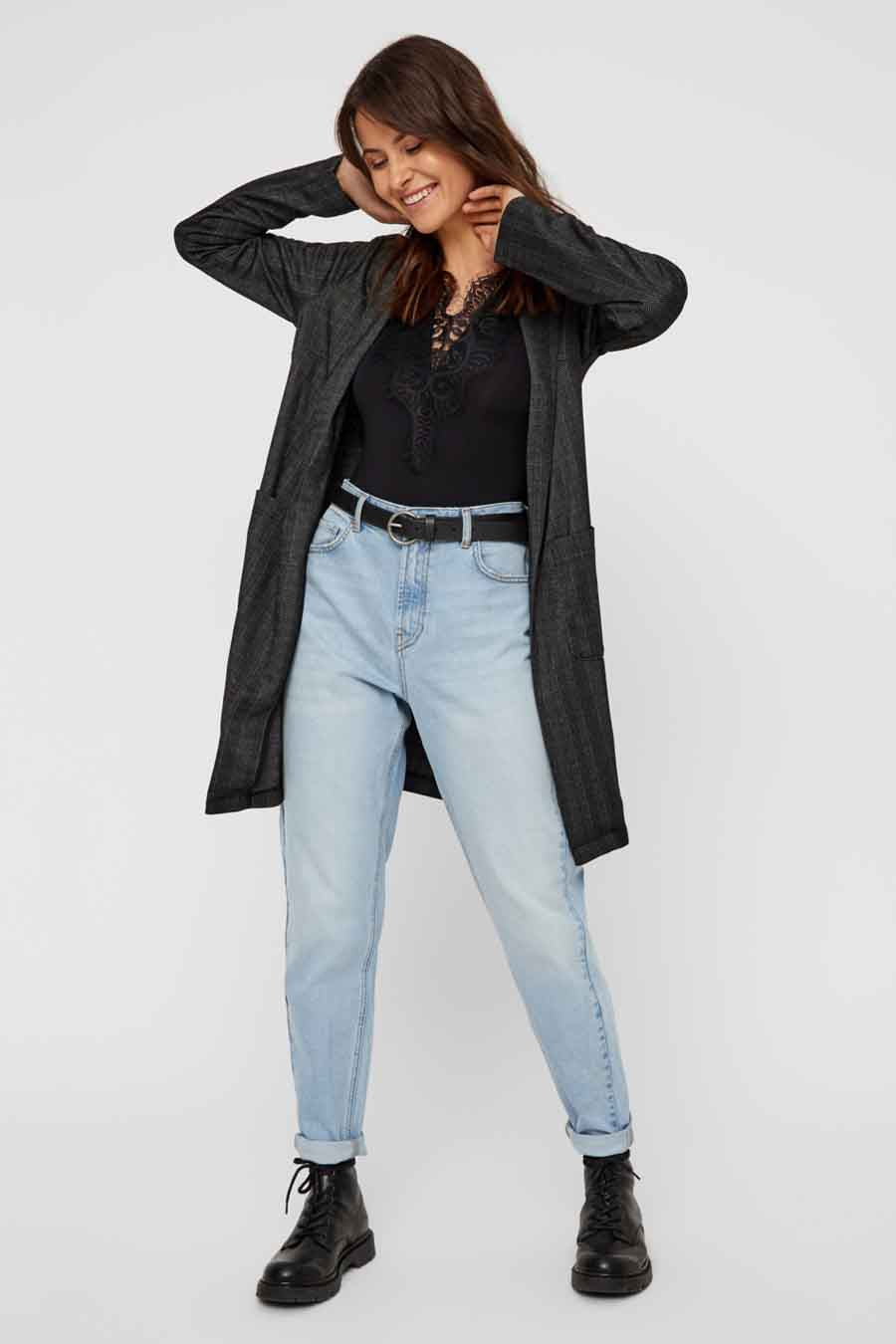 Body Zwart - PIECES®