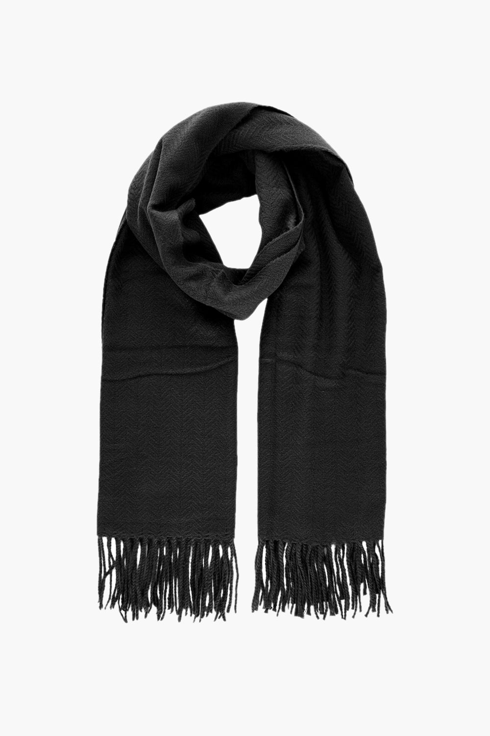 Echarpe Noir - PIECES®