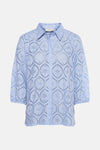 Chemisier (manches longues) Bleu - FREEQUENT
