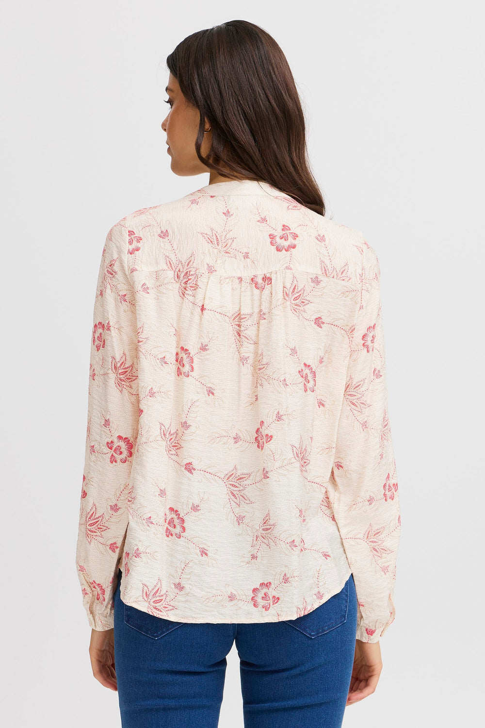 Blouse (lange mouwen) Multicolor - Fransa®