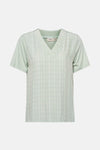 Blouse (korte mouwen) Groen - Fransa®