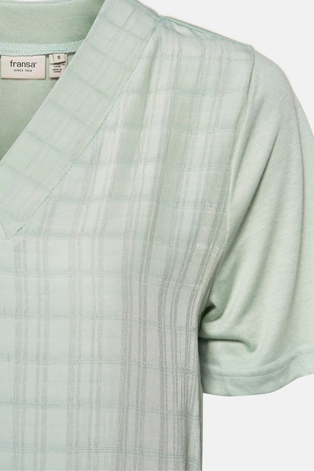 Blouse (korte mouwen) Groen - Fransa®