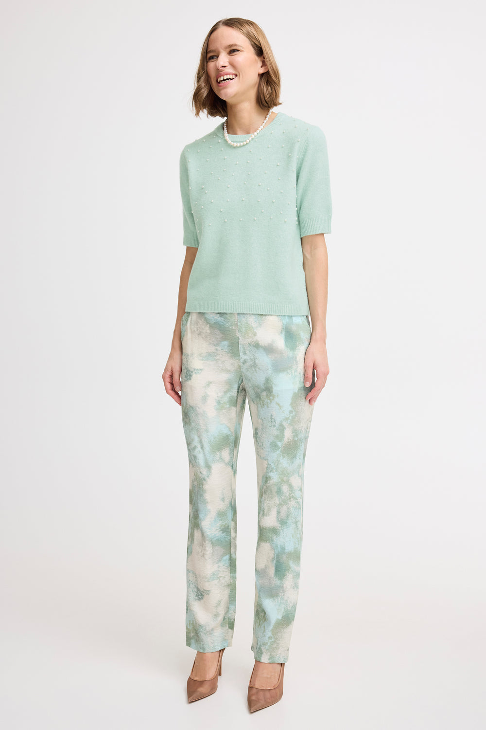 Trui met ronde hals Blauw - B.YOUNG