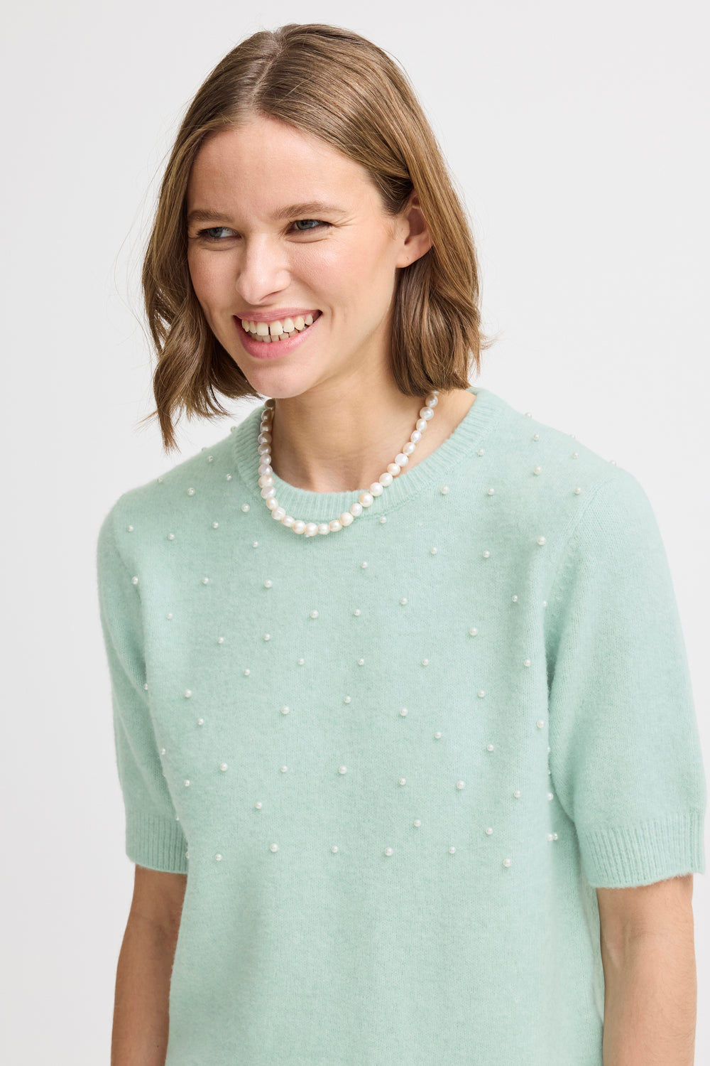 Trui met ronde hals Blauw - B.YOUNG
