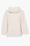 Pull col montant Beige - COMMA