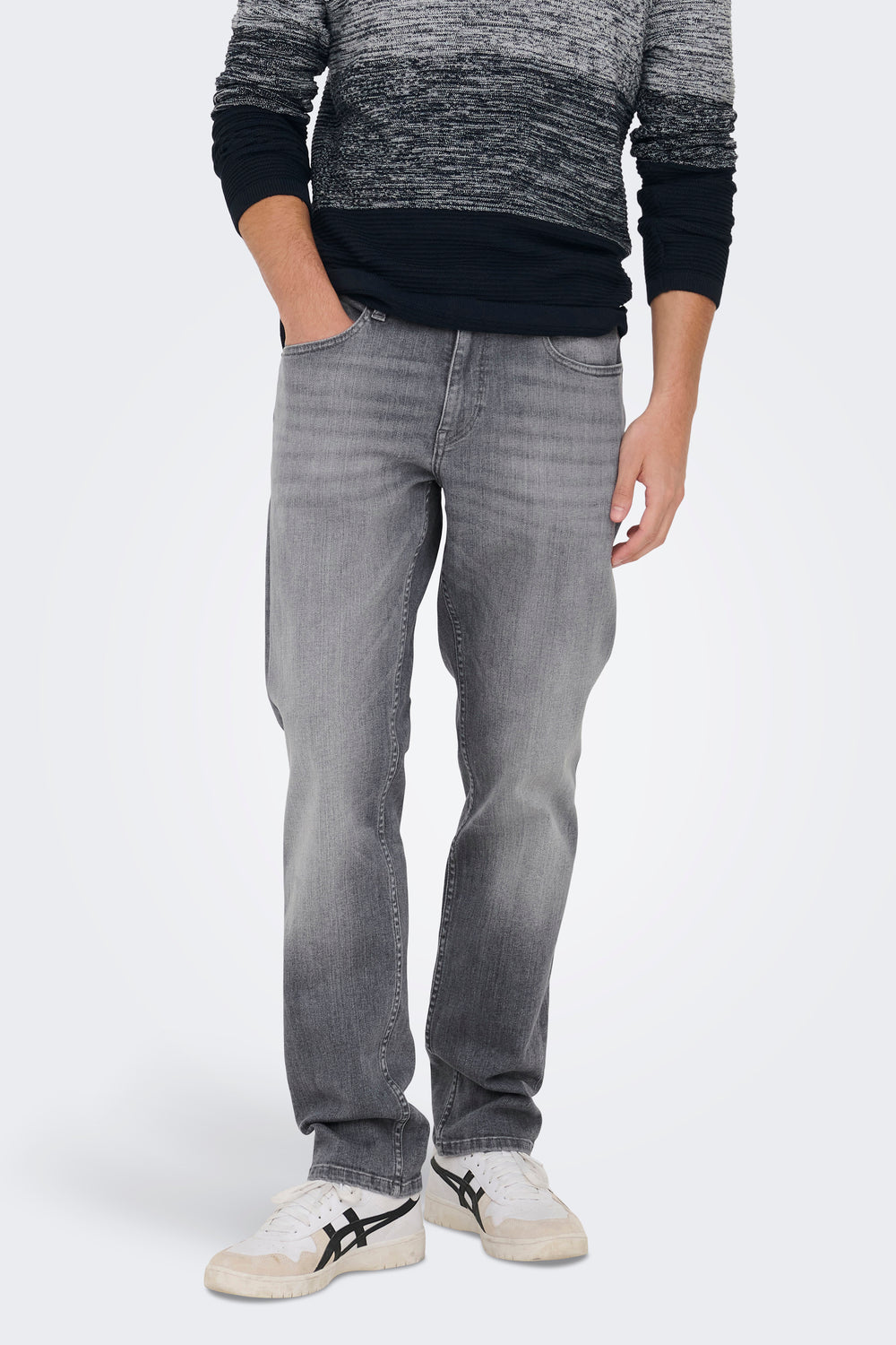 Jean droit LIGHT GREY DENIM - ONLY & SONS®