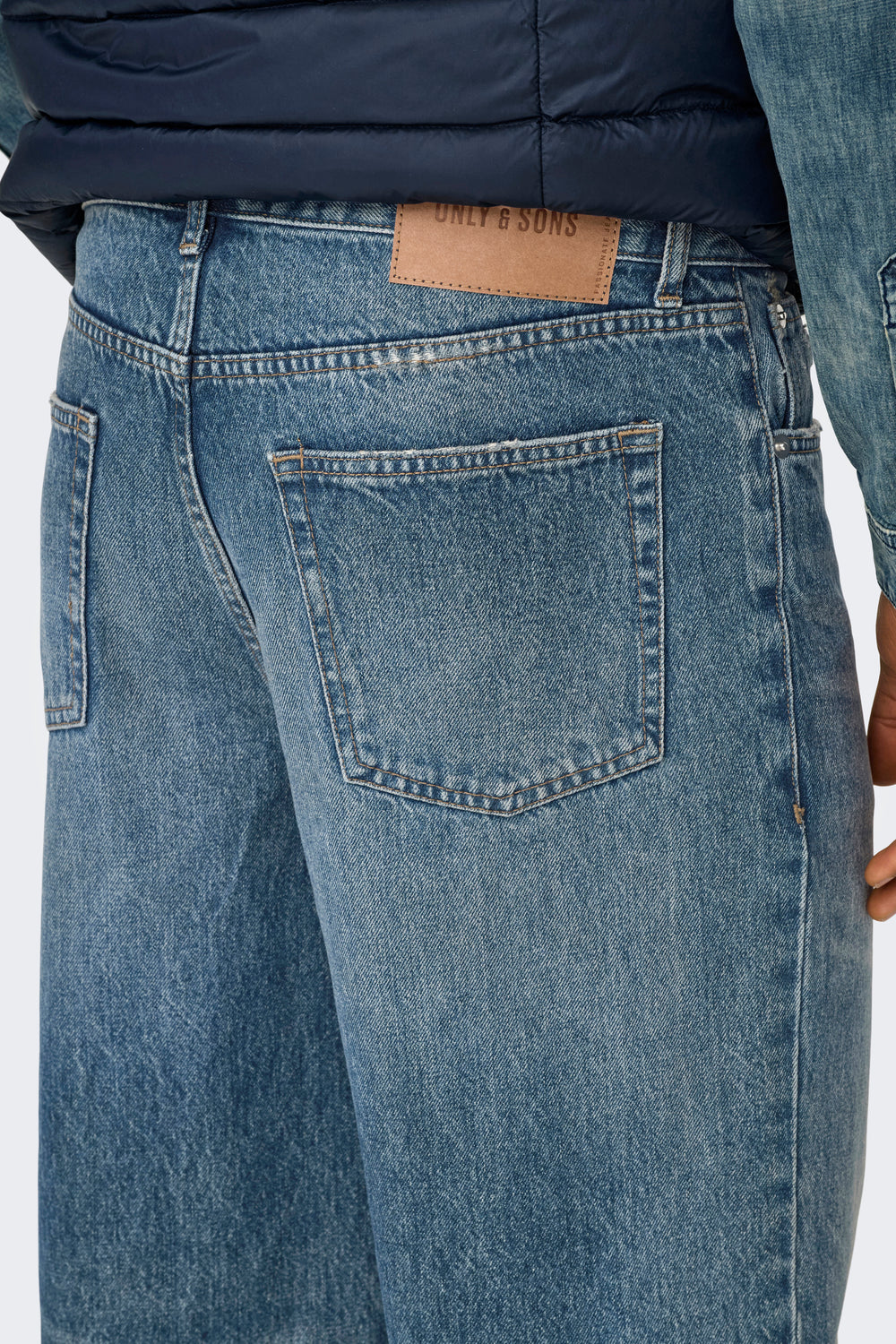 Jeans straight MID BLUE DENIM - ONLY & SONS®