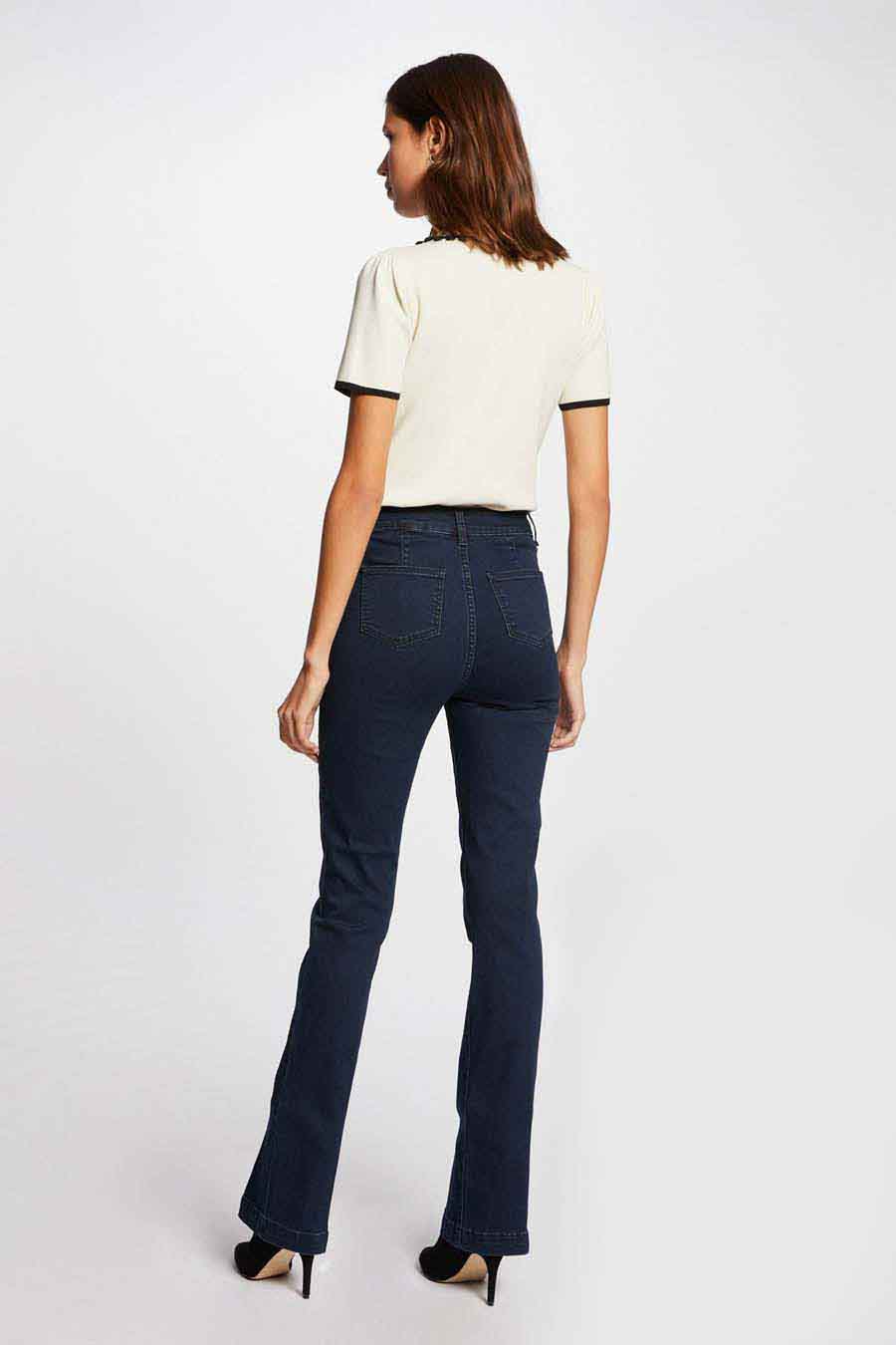 Jean bootcut DARK BLUE DENIM - Morgan de Toi