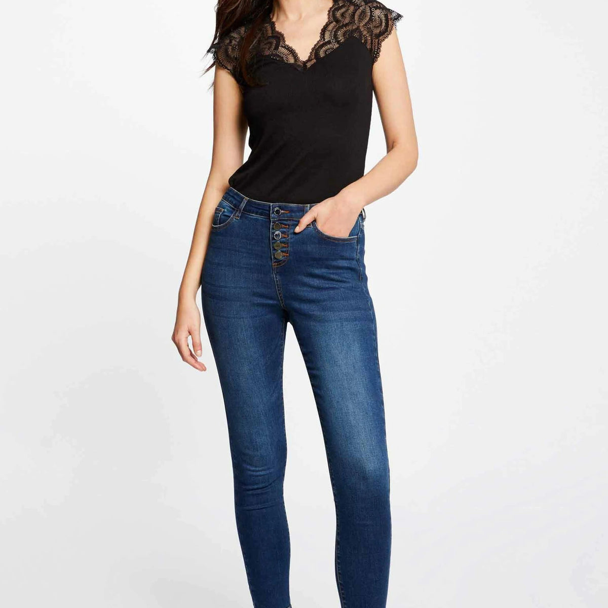 Top noir Morgan de Toi PointCarré