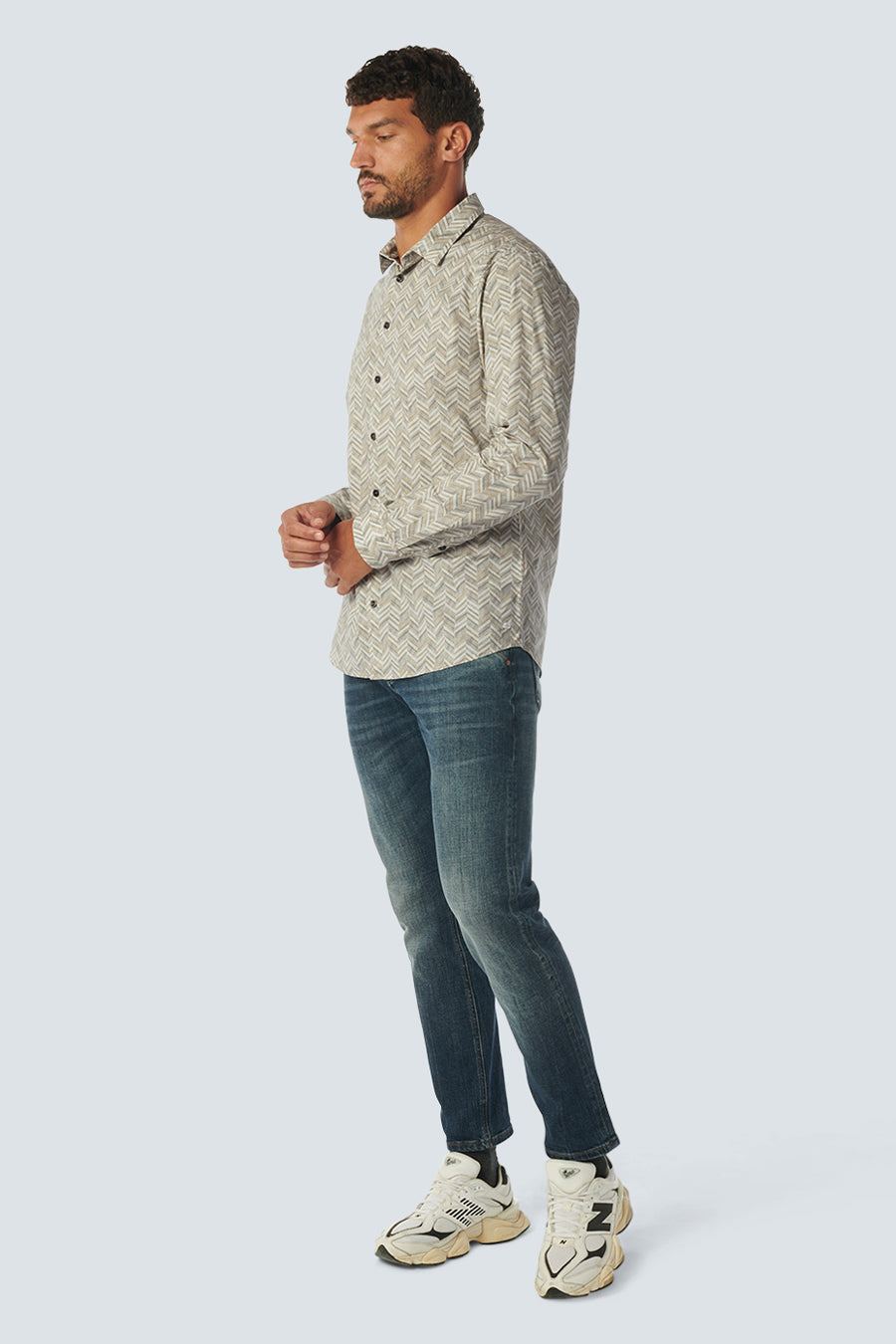 Chemise (manches longues) Écru - NO EXCESS