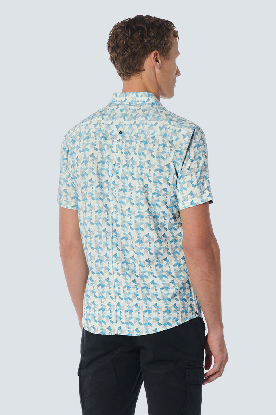 Chemise (manches courtes) Turquoise - NO EXCESS
