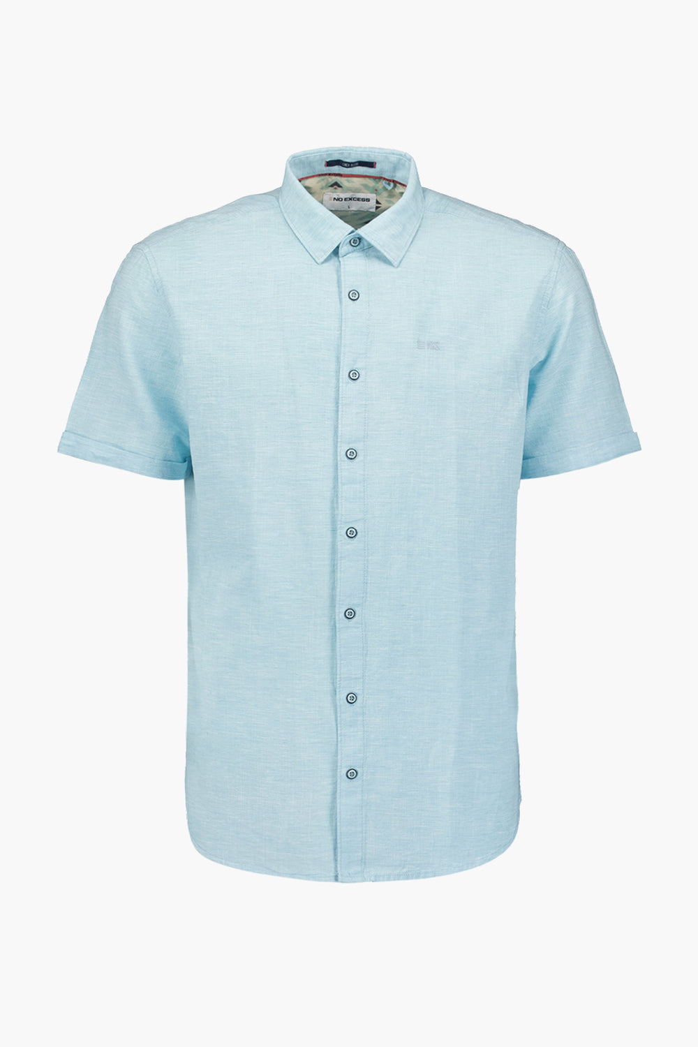 Chemise (manches courtes) Turquoise - NO EXCESS