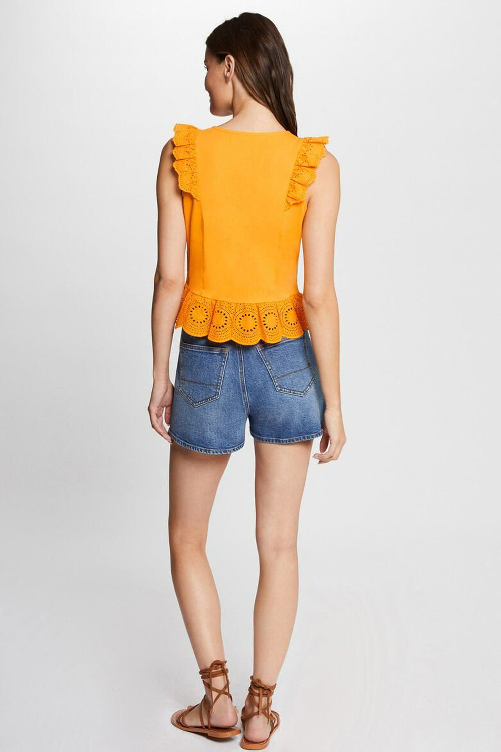 Top (sans manches) Orange - Morgan de Toi