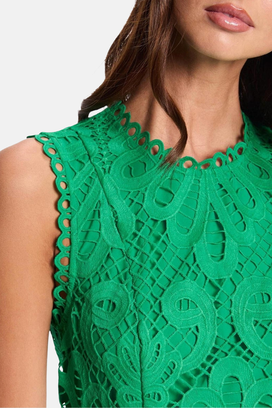 Blouse (zonder mouwen) Groen - Morgan de Toi