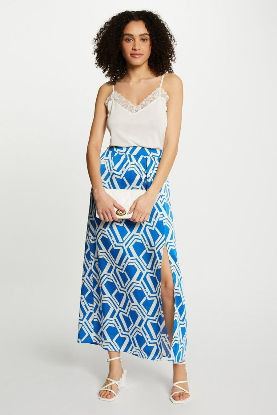 Rok 3/4 Blauw - Morgan de Toi