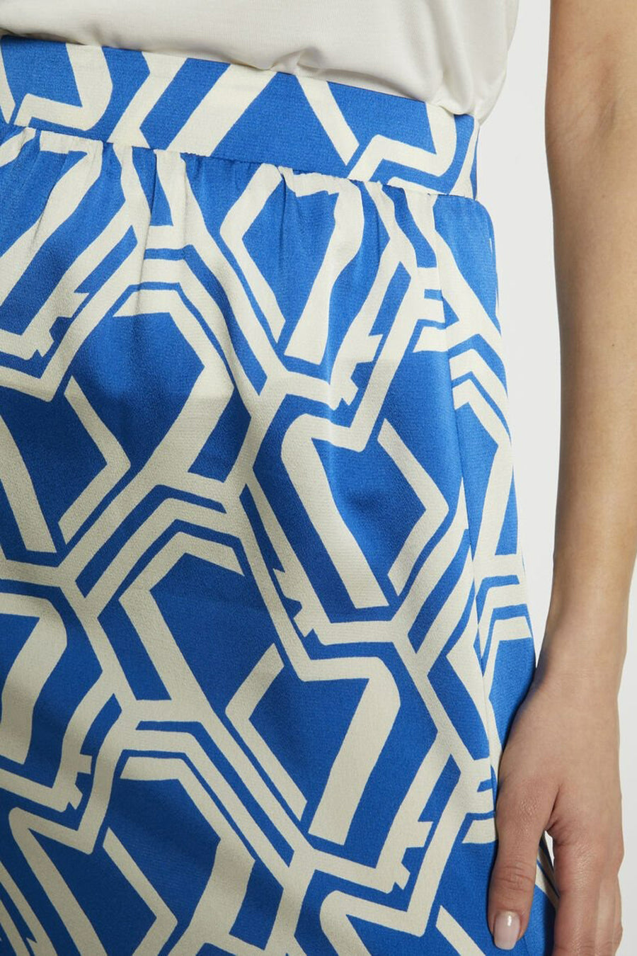 Rok 3/4 Blauw - Morgan de Toi