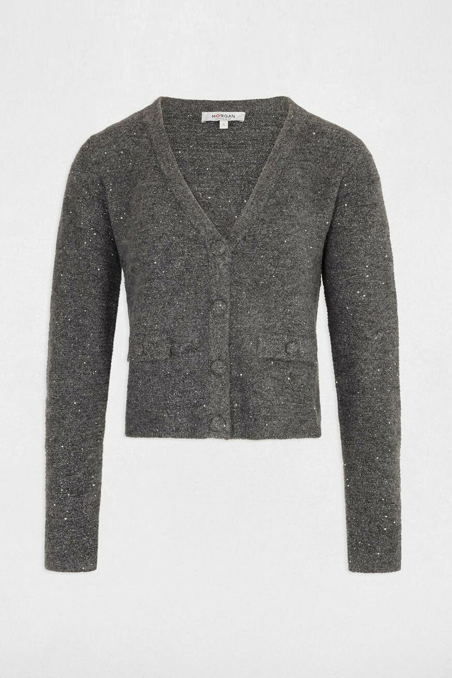 Cardigan Gris - Morgan de Toi