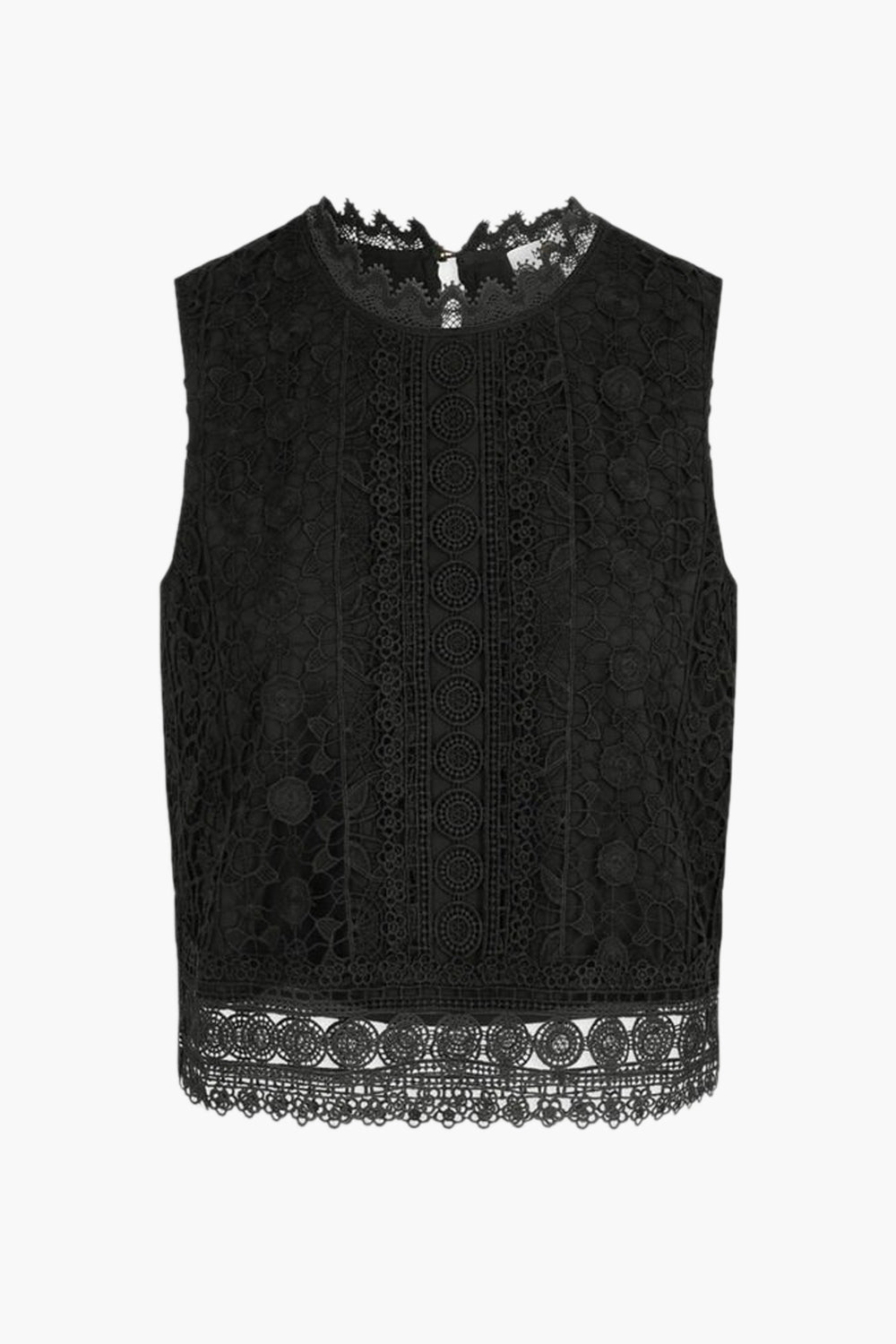 Blouse (zonder mouwen) Zwart - Morgan de Toi