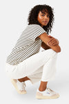 Jean droit WHITE DENIM - GARCIA