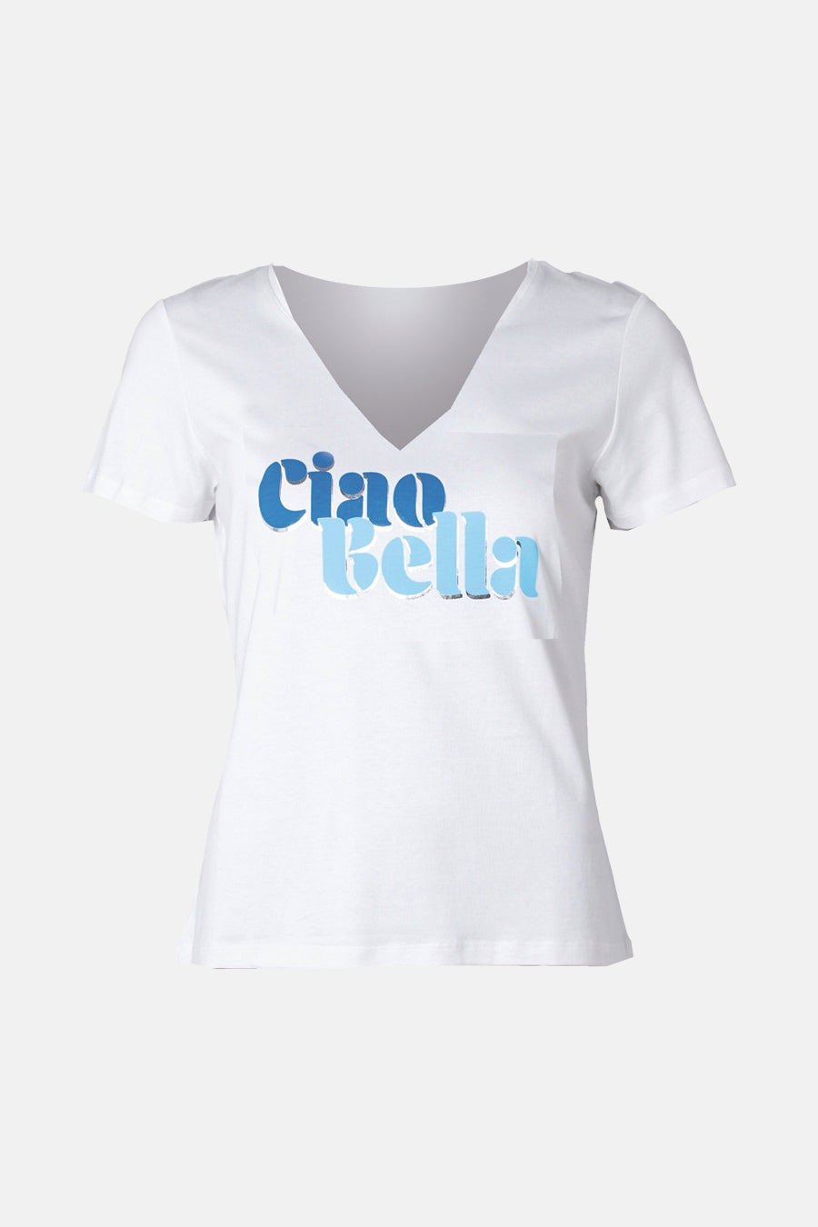Top uni manches courtes Blanc - Morgan de Toi