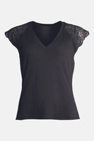Top (korte mouwen) Zwart - Morgan de Toi