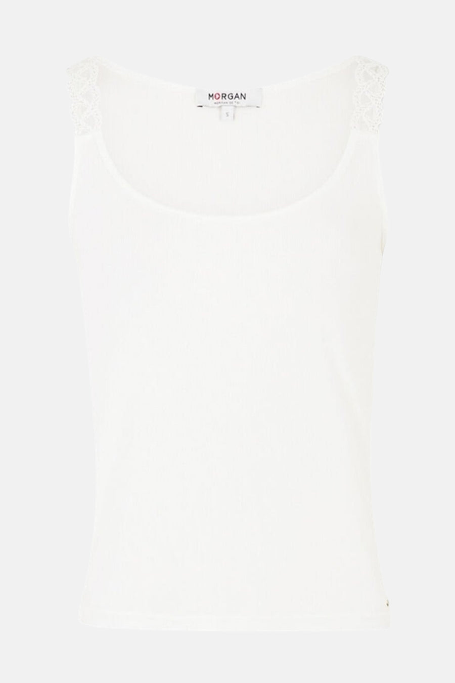 Top (bandes fines) Blanc - Morgan de Toi
