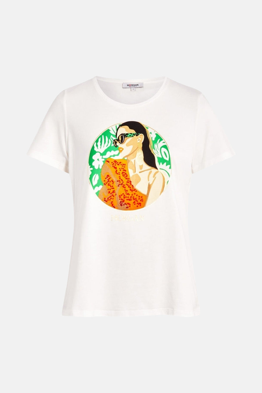 T-shirt (manches courtes) Blanc - Morgan de Toi
