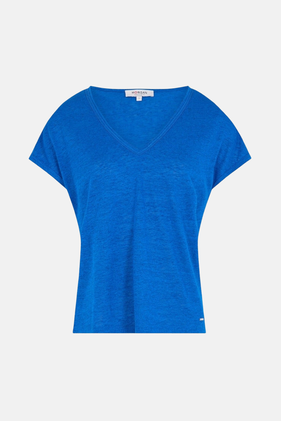 Top uni manches courtes Bleu - Morgan de Toi