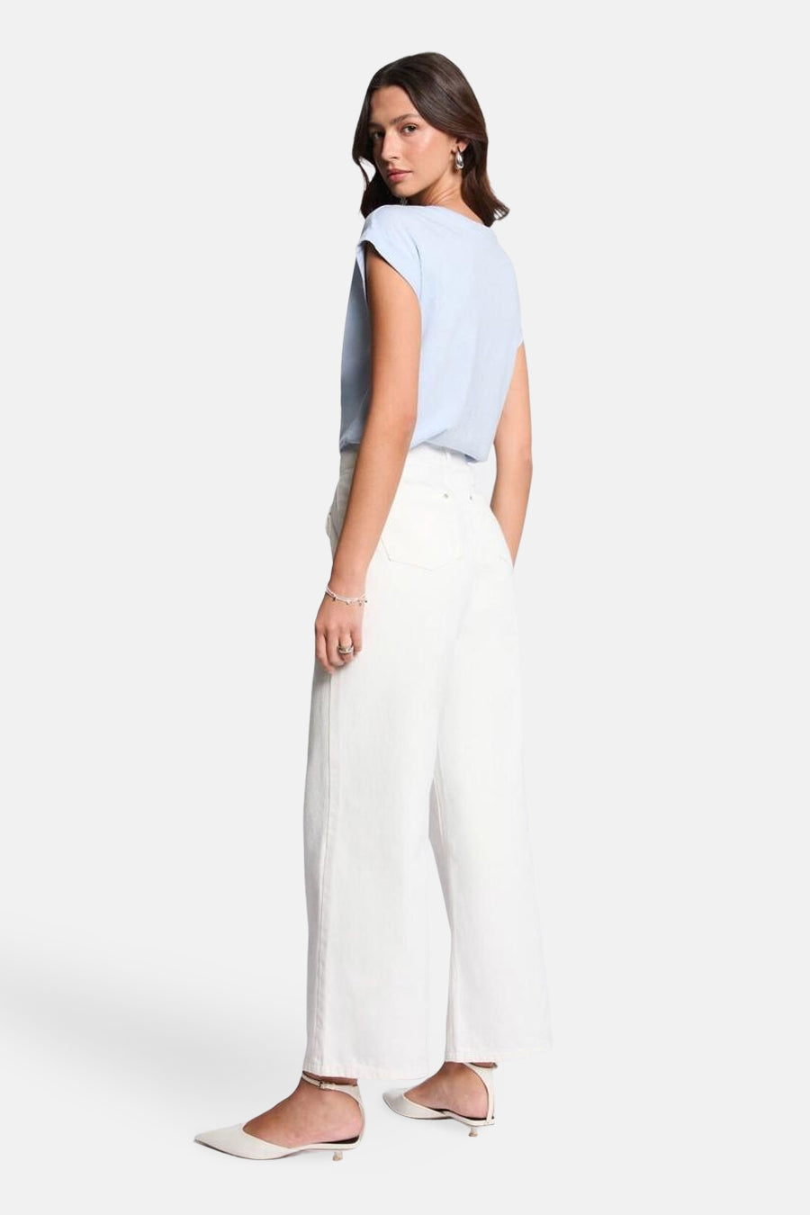 Top (korte mouwen) Blauw - Morgan de Toi