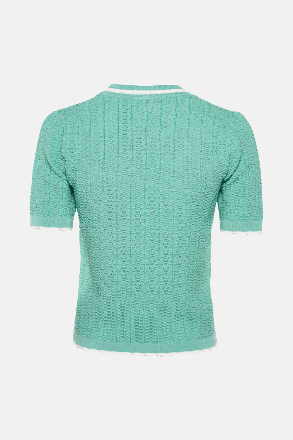Trui met ronde hals GREEN - Morgan de Toi