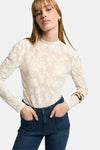 Top uni manches longues Blanc - Morgan de Toi