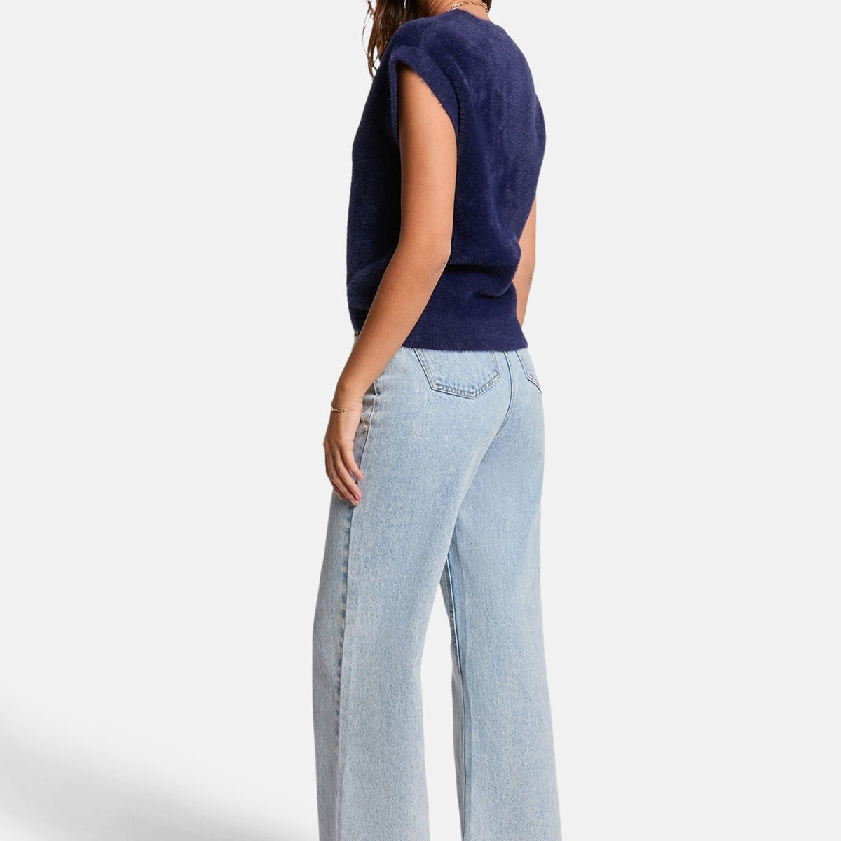Débardeur Femme Morgan De Toi - Bleu - Taille S - Occasion Très Bon état