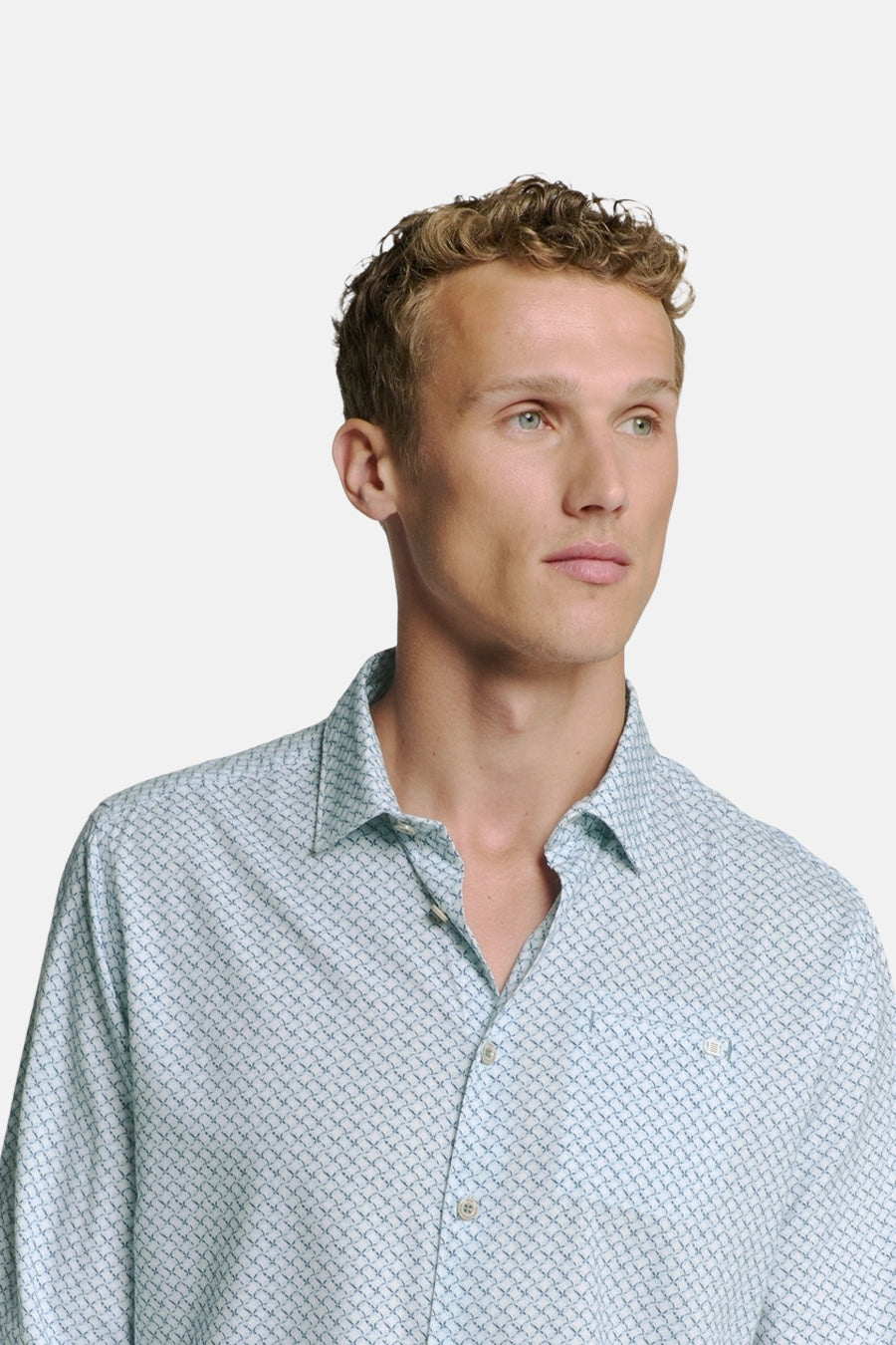 Chemise (manches longues) Bleu - NO EXCESS