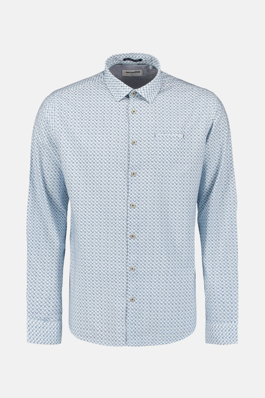 Chemise (manches longues) Bleu - NO EXCESS