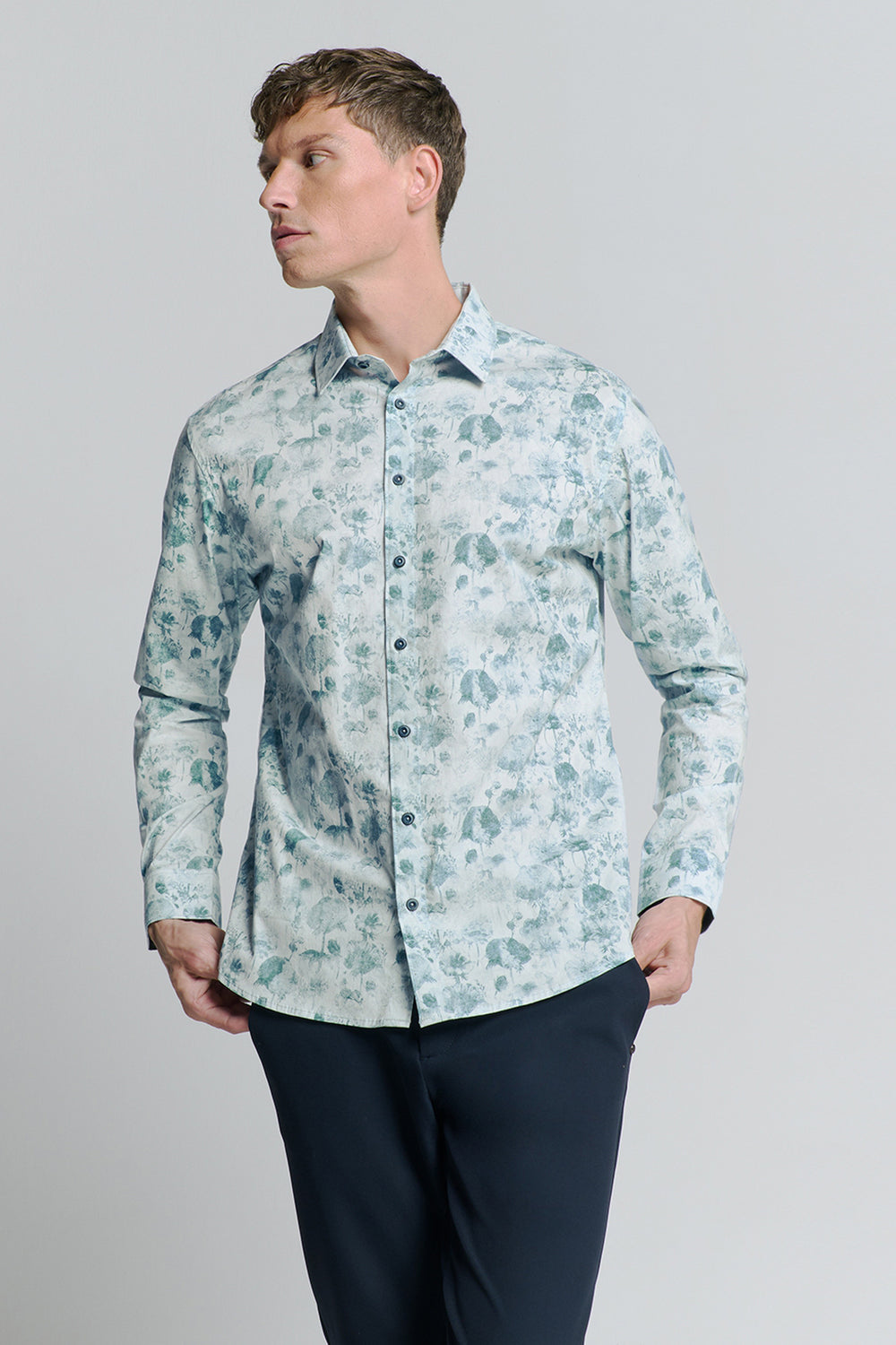 Chemise (manches longues) Écru - NO EXCESS