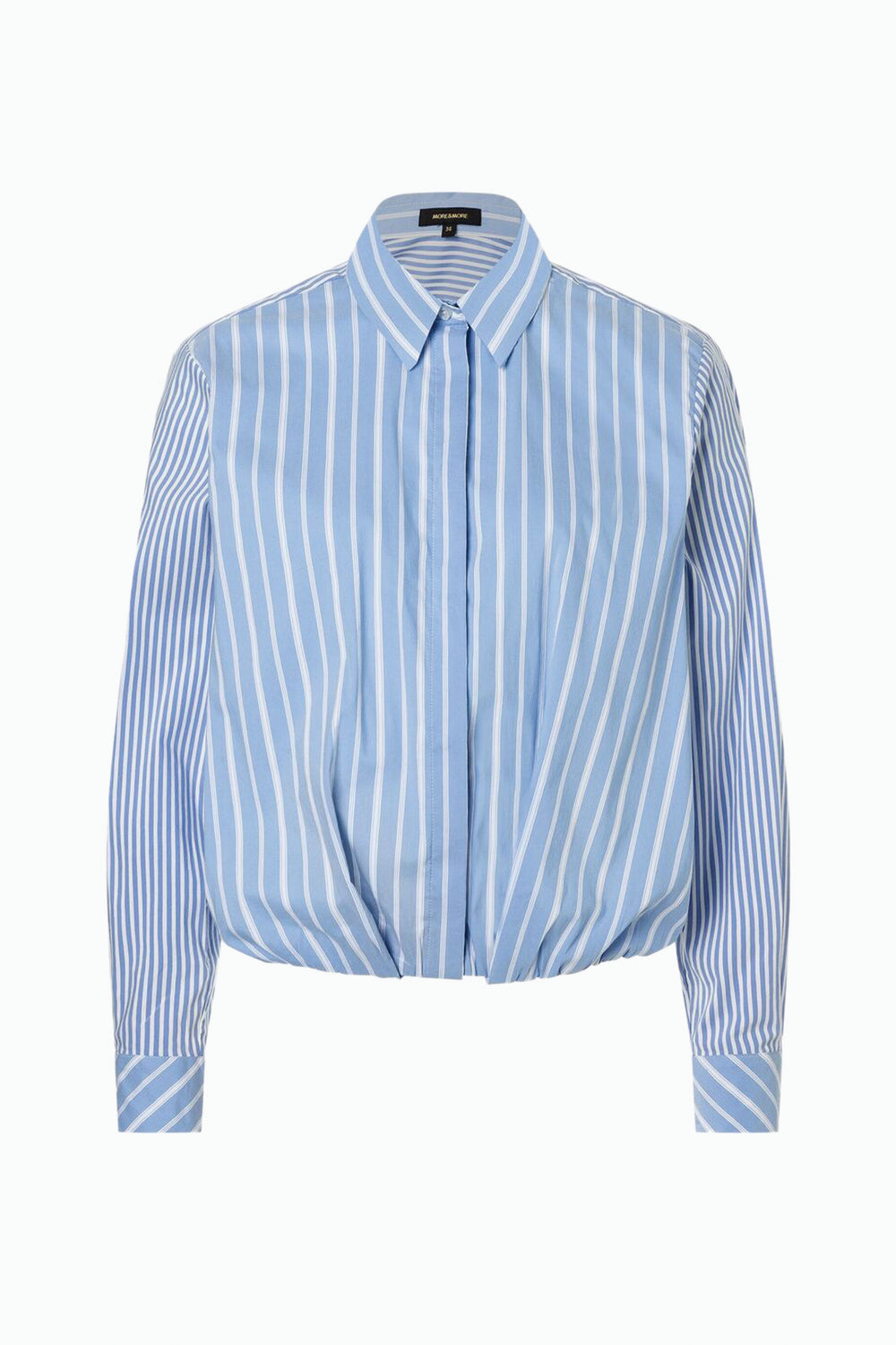 Blouse (lange mouwen) Blauw - More & More