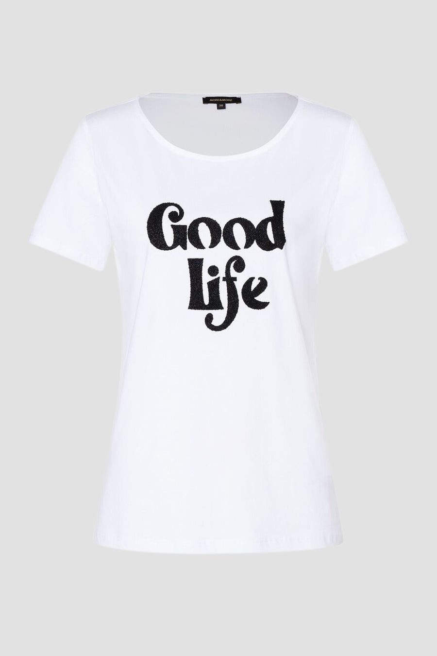 T-shirt (korte mouwen) Wit - More & More