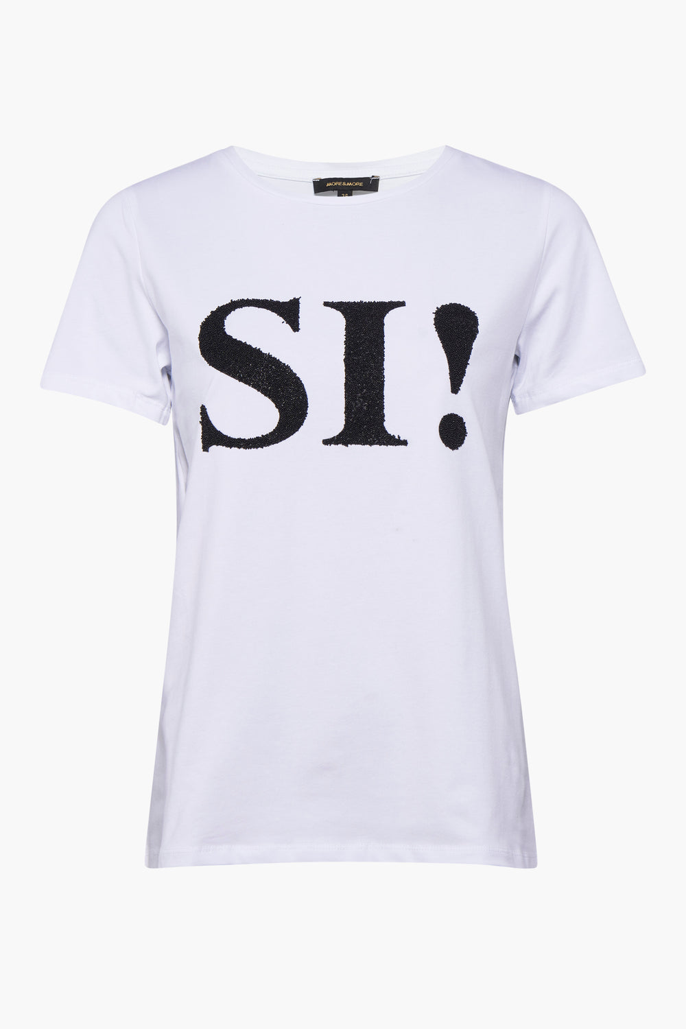 T-shirt (korte mouwen) Wit - More & More